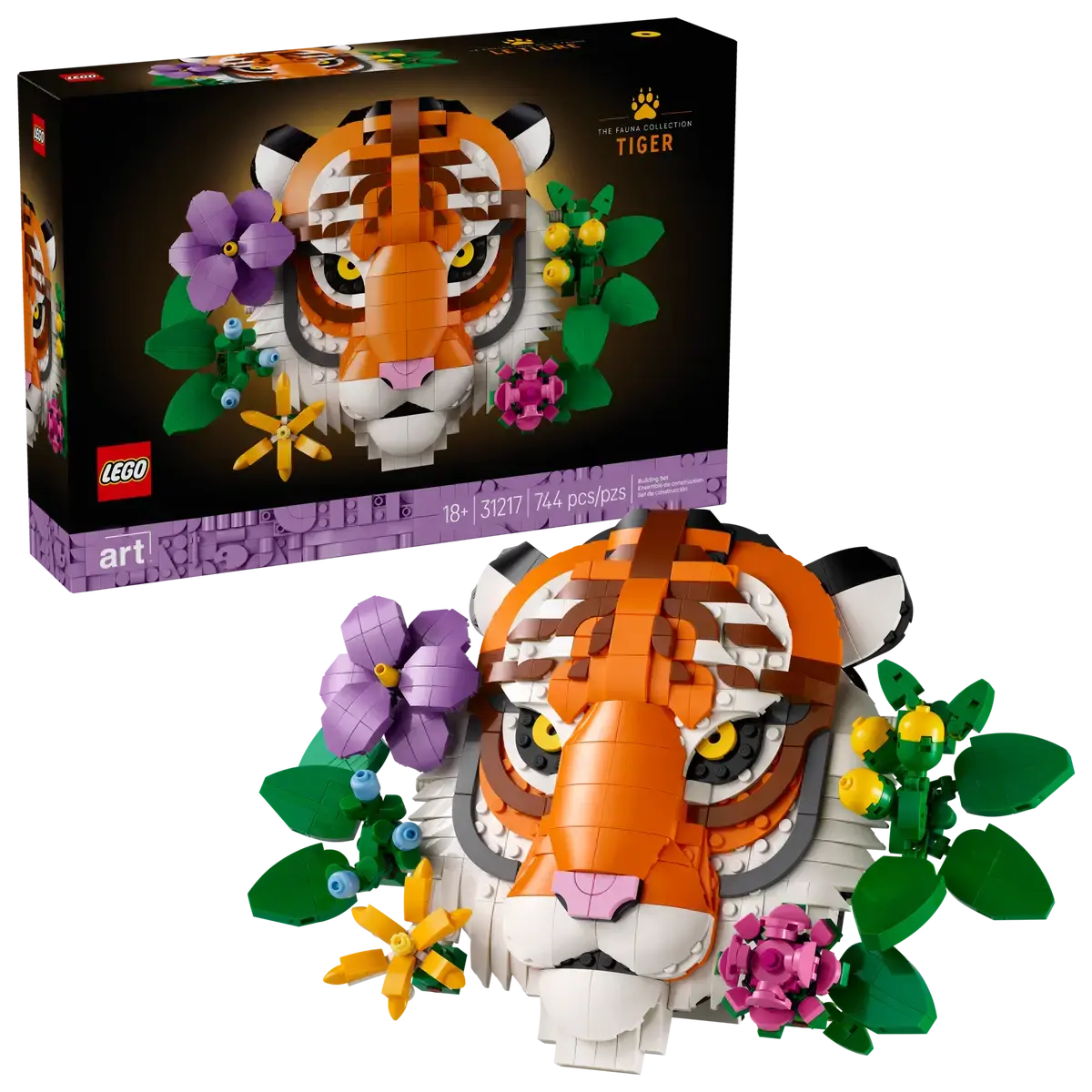 Lego 31217 The Fauna Collection Tiger - Art 1