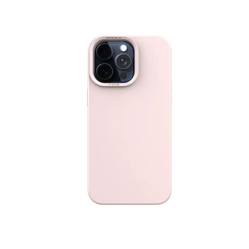X.One [Magsafe] Dropguard 3S/3.0 Matte Silicone Case Iphone 15 Pro Max Pink 1