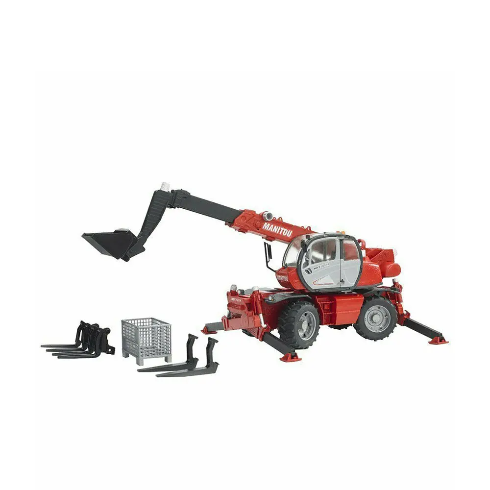 Bruder Manitou Telescopic Forklift - Red 1