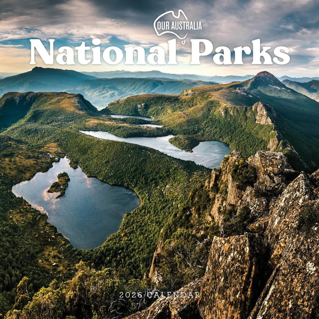 Paper Pocket Our Australia National Parks 2026 Calendar 1