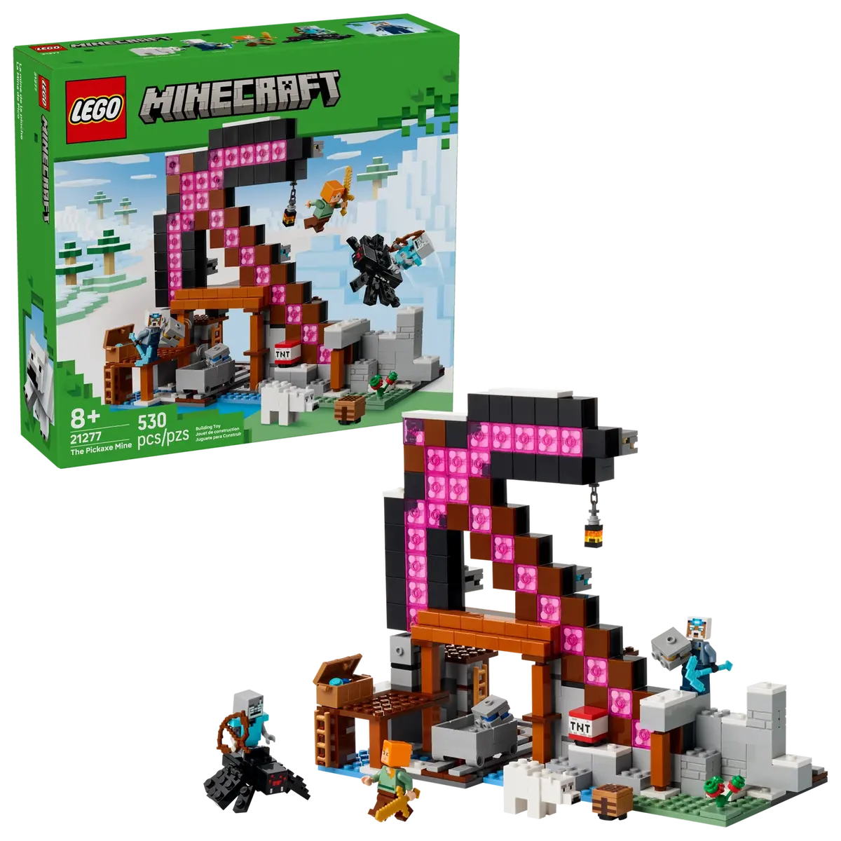 Lego 21277 The Pickaxe Mine - Minecraft 1