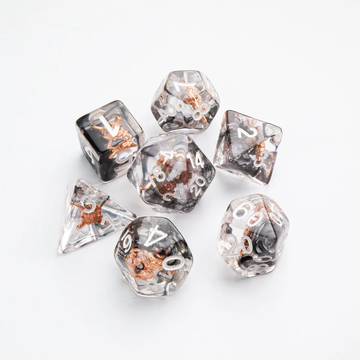 Gamegenic Embraced Series - Shield & Weapons - Rpg Dice Set 7Pcs 2