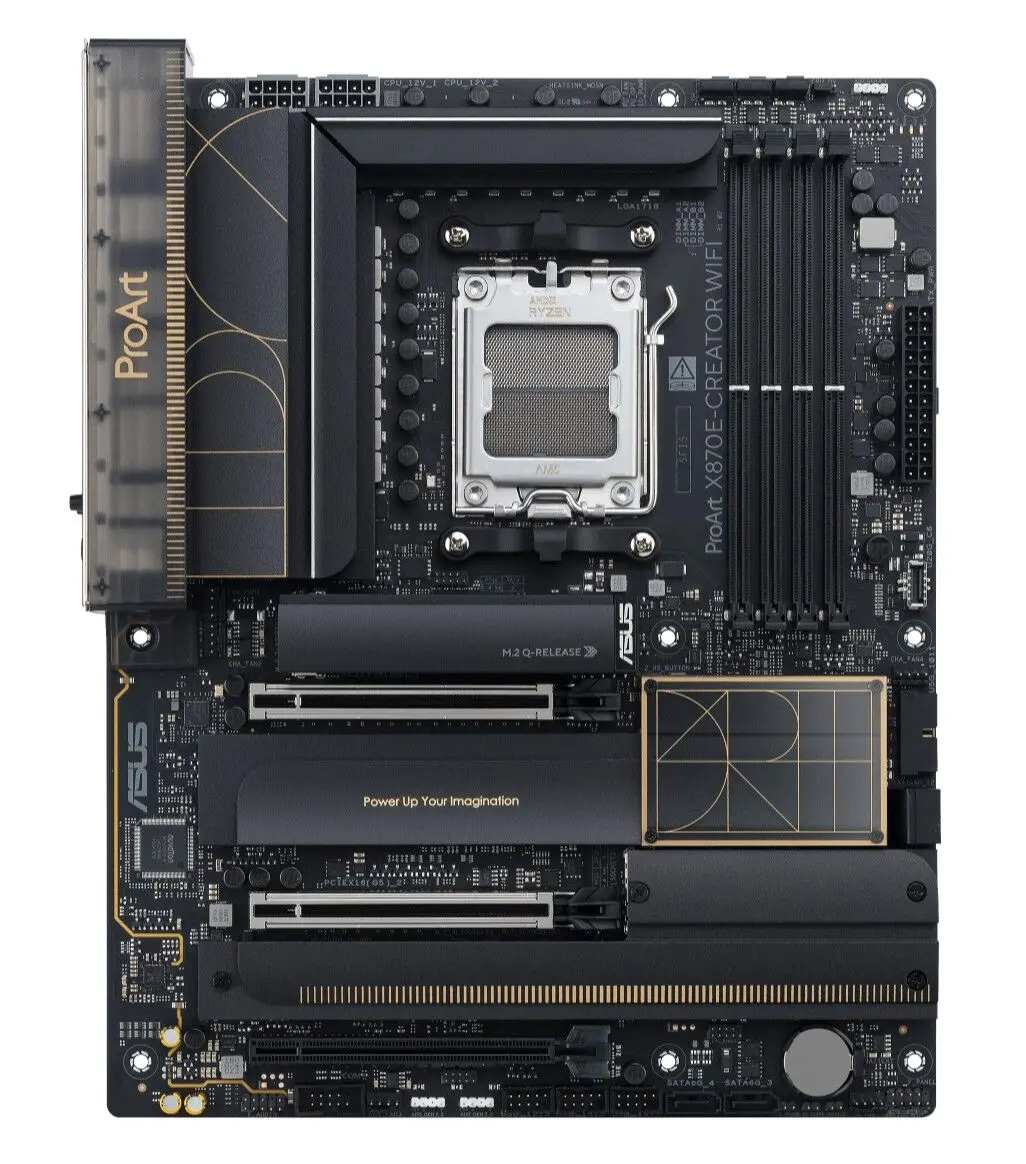 Asus Amd Proart X870e-Creator Wifi (Am5) Atx Motherboard 4Xddr5 192Gb 1