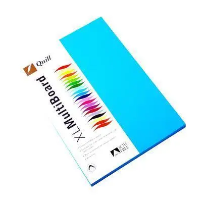 Quill Xl Multiboard Paper 210Gsm A4 Pack 50 (Marine Blue) 1