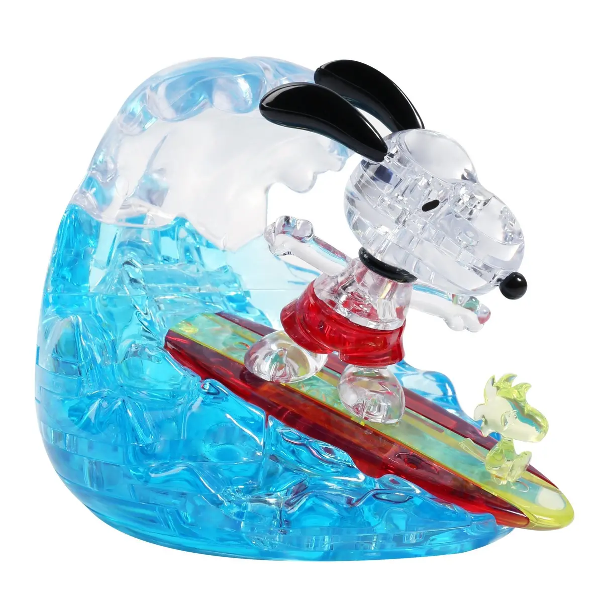 3D Snoopy Surfing Crystal Puzzle 1
