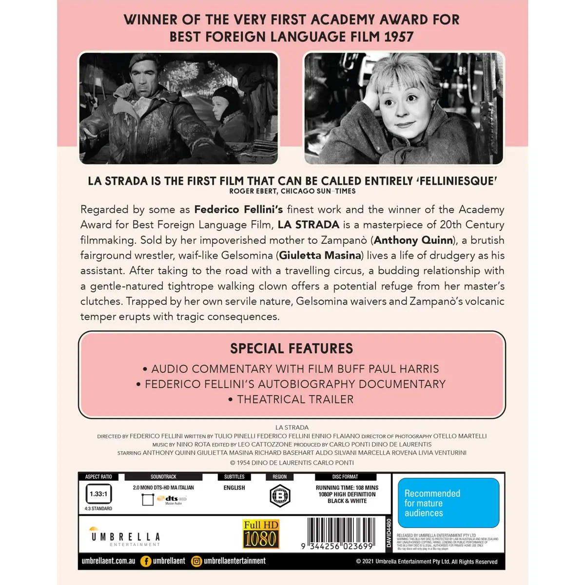 La Strada (World Cinema Collection) 2