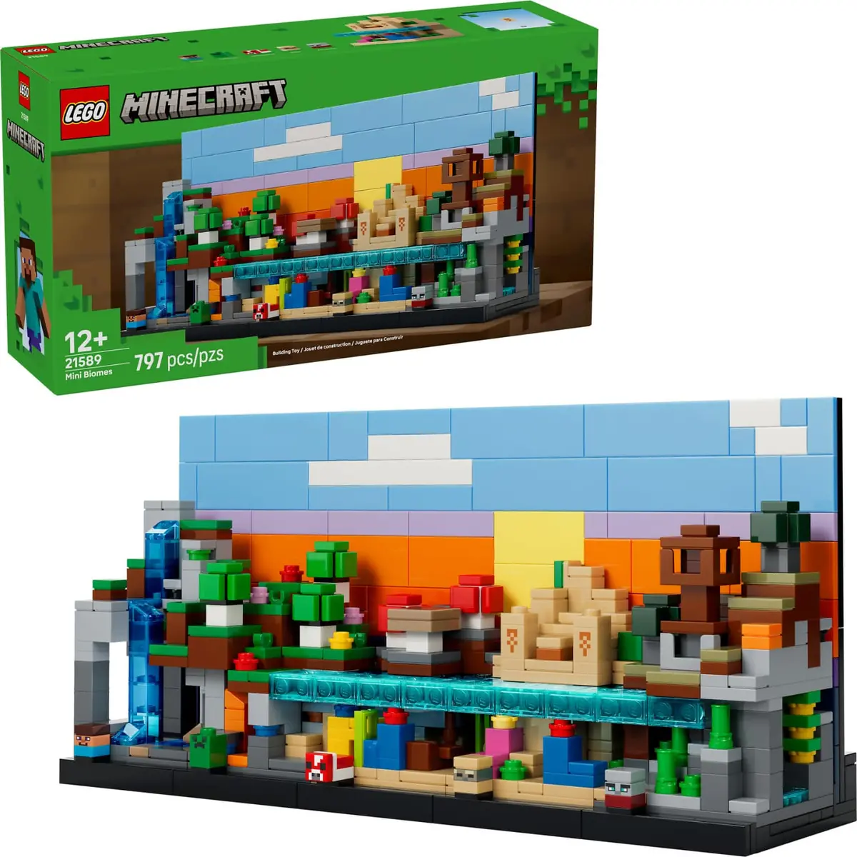 Lego 21589 Mini Biomes - Minecraft 1