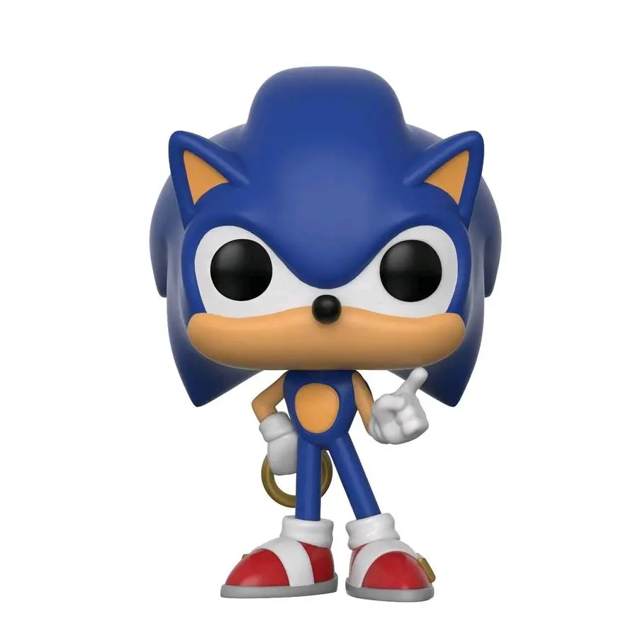 Sonic The Hedgehog - Sonic With Ring Pop! Vinyl Figure 1