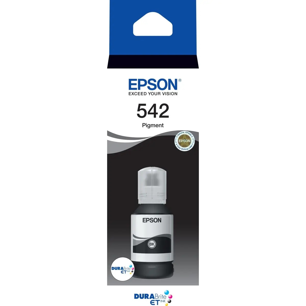 Epson T542 Durabrite Ecotank Ink Bottle (Black) 1