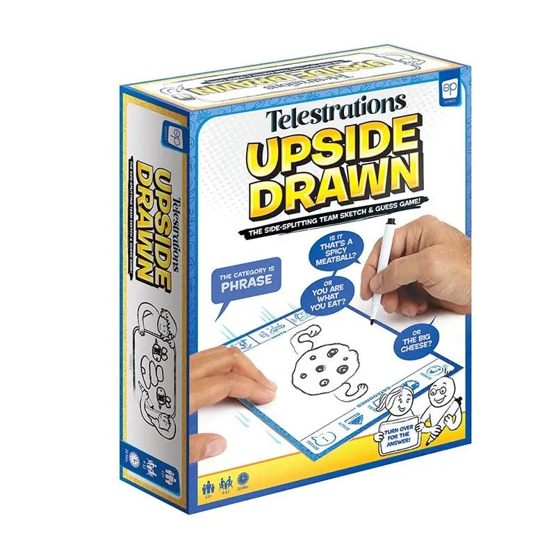 Crown & Andrews Telestrations Upside Drawn Board Game 1