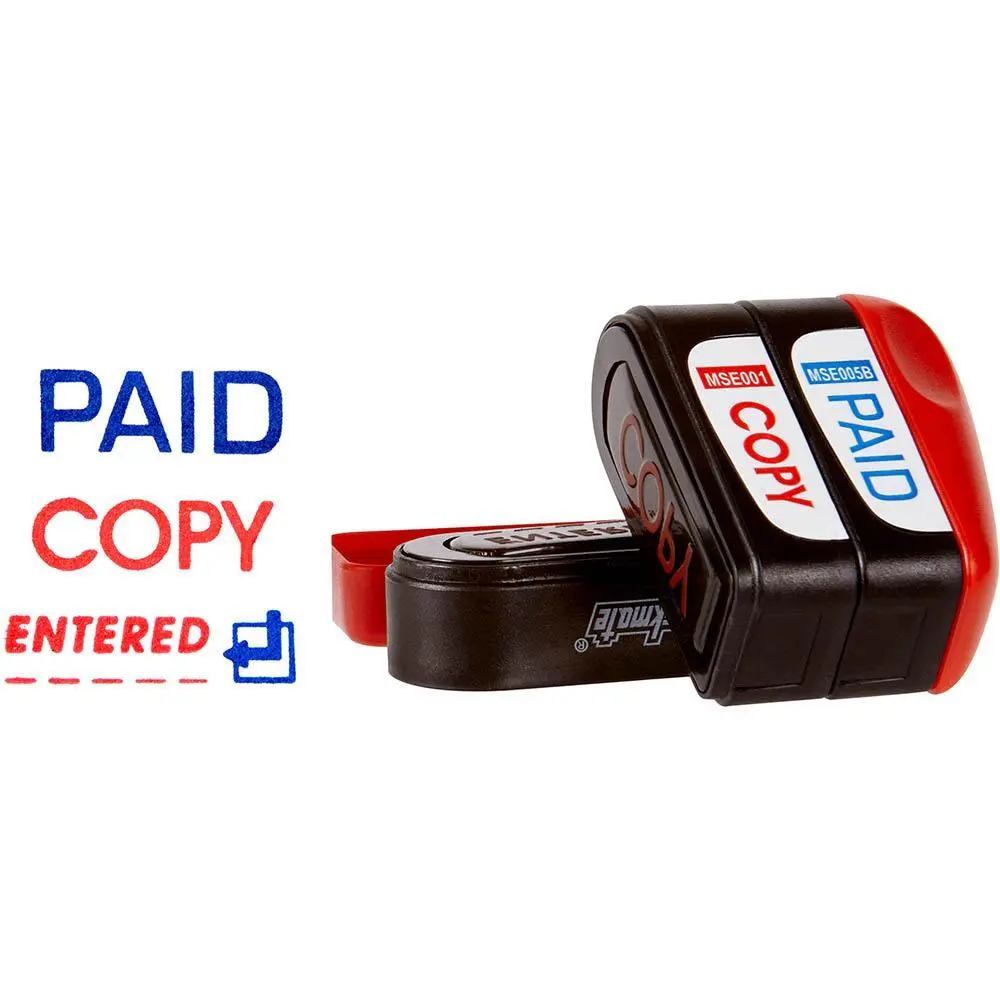 Deskmate Multi Stamp Stacker Paid Copy Entered Pack 3 2