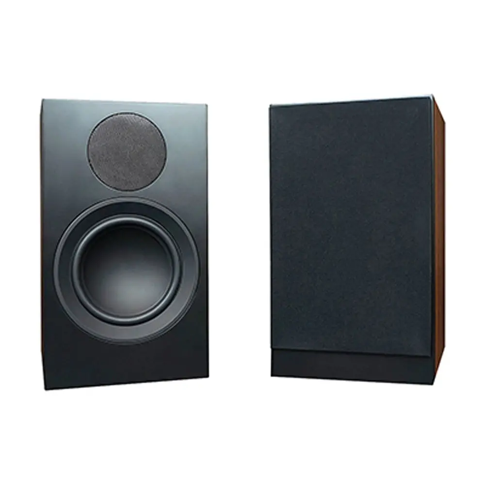 Scansonic Hd 2-Pieces L7 Series Bookshelf Home Speakers 150W (Walnut) 2