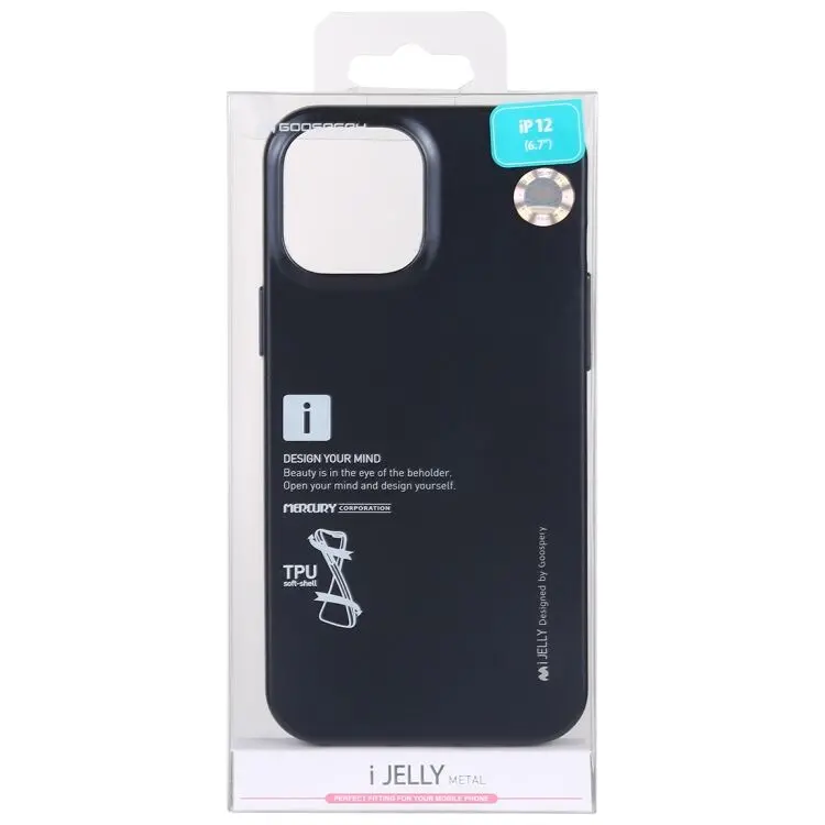 Goospery Ijelly, Iphone 12 Mini-Black 2