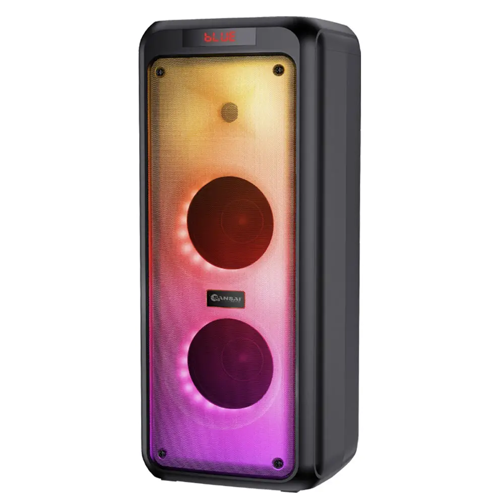 Sansai 400W Led Portable Bluetooth Rechargeable Party Speaker With Remote 1