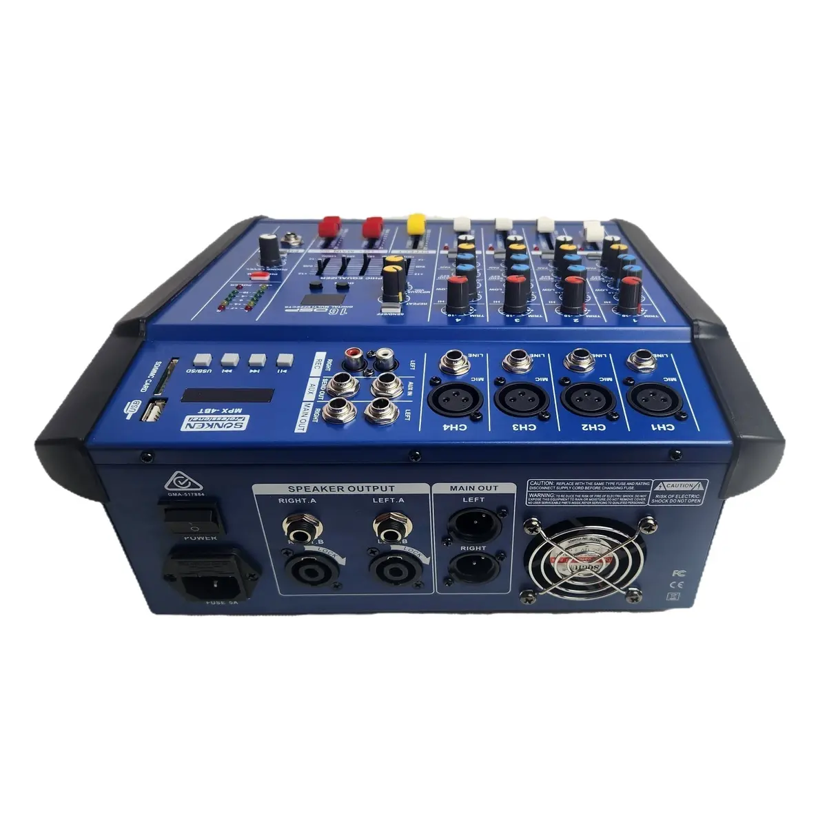 Sonken Mpx-4Bt Professional Karaoke Mixer Amplifier (500Watts - Rms) 2