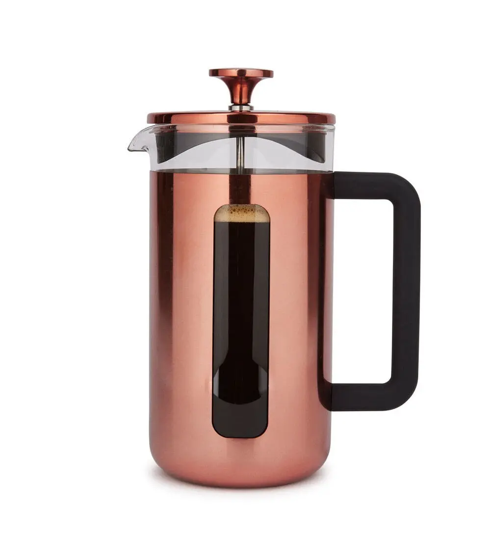 La Cafetiere Pisa 8-Cup 1L Stainless Steel/Glass Coffee French Press (Copper) 1