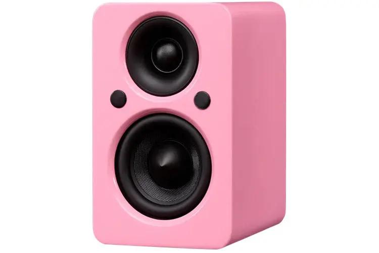 Jamo Mini Mkii Active Bookshelf Speaker (Pink) 1