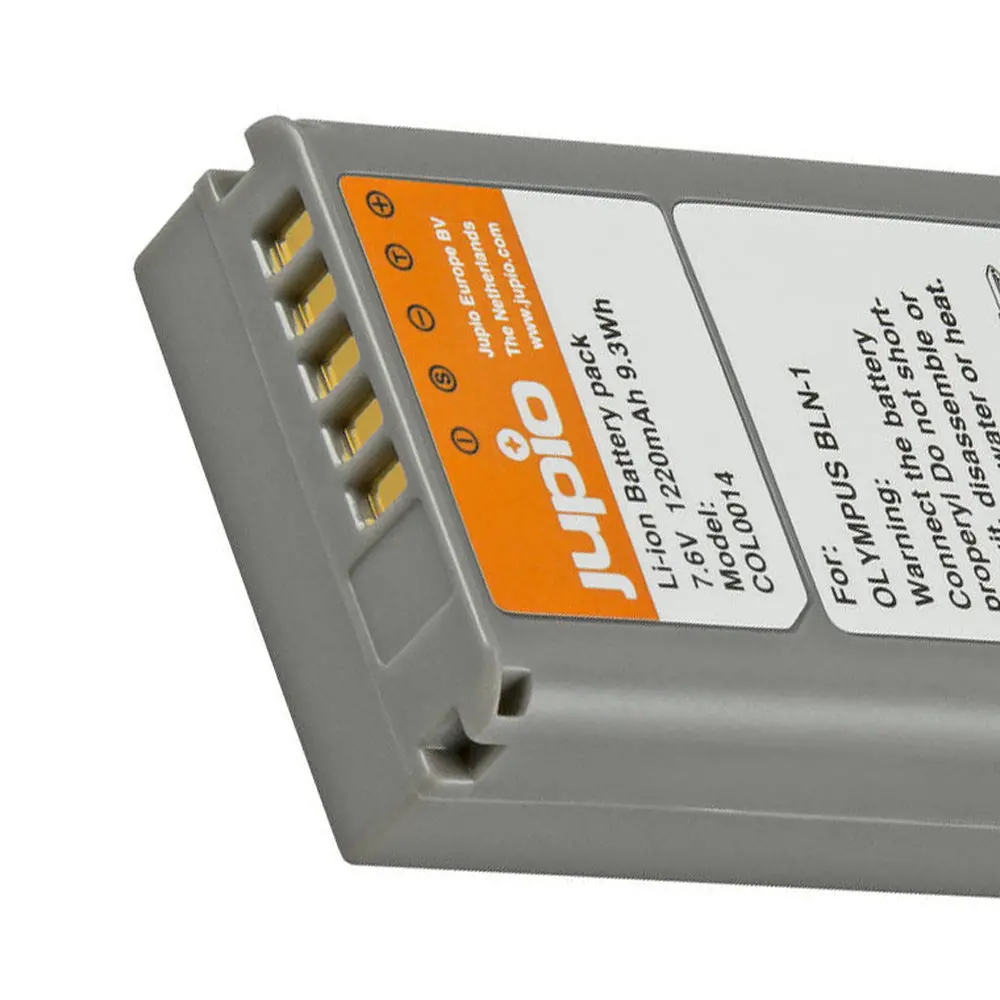 Jupio Li-Ion 7.6V 1220Mah Rechargeable Battery For Olympus Bln-1 Camera 2