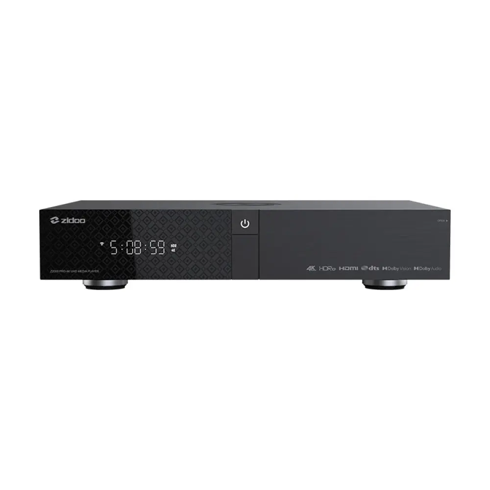 Zidoo Z2000 Pro Media Player 4K Uhd Dolby Vision Hdr10 Plus Android 11 Hdmi 2.1 1