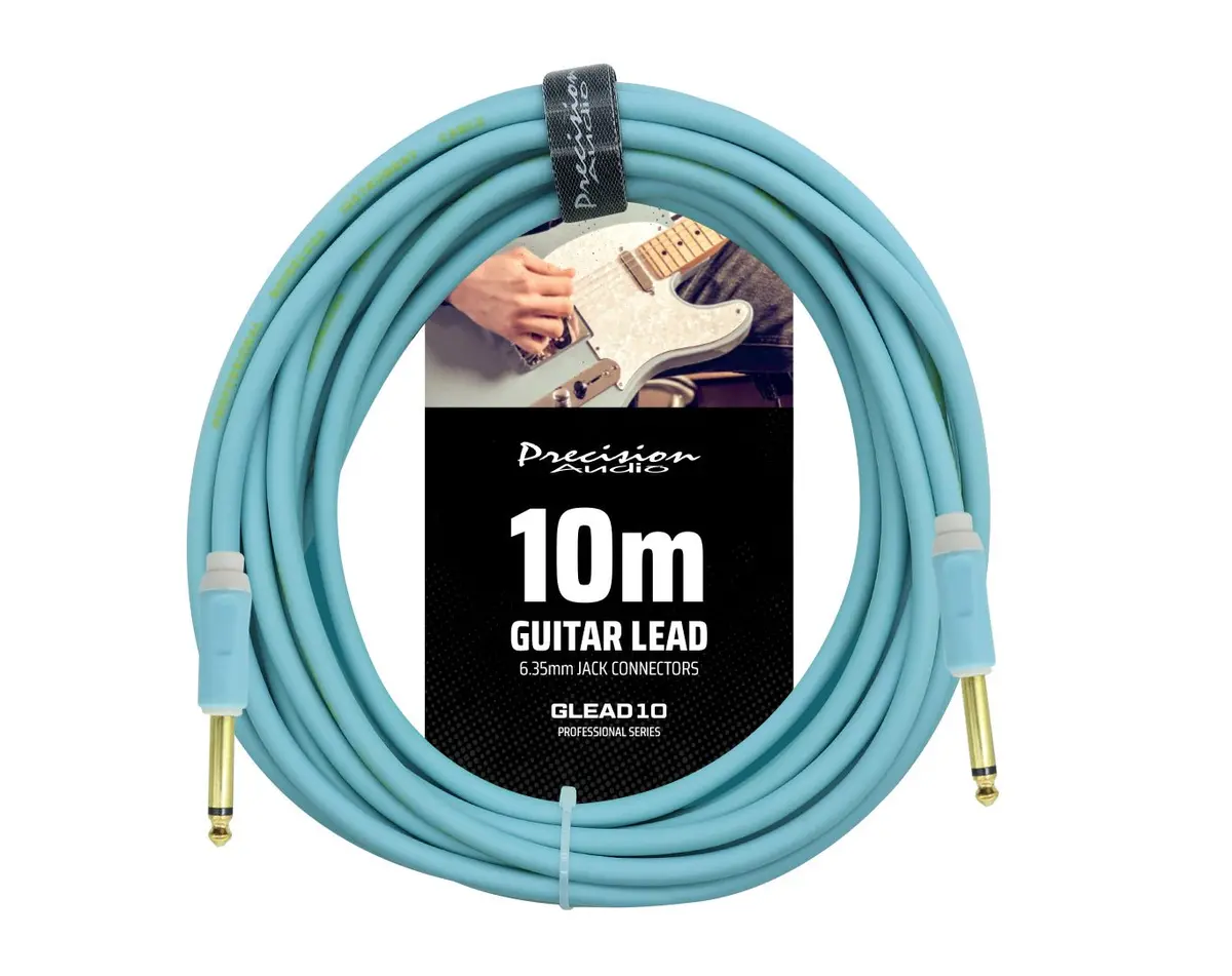 Precision Audio 5M Braided Guitar Lead 1/4" Jack 1