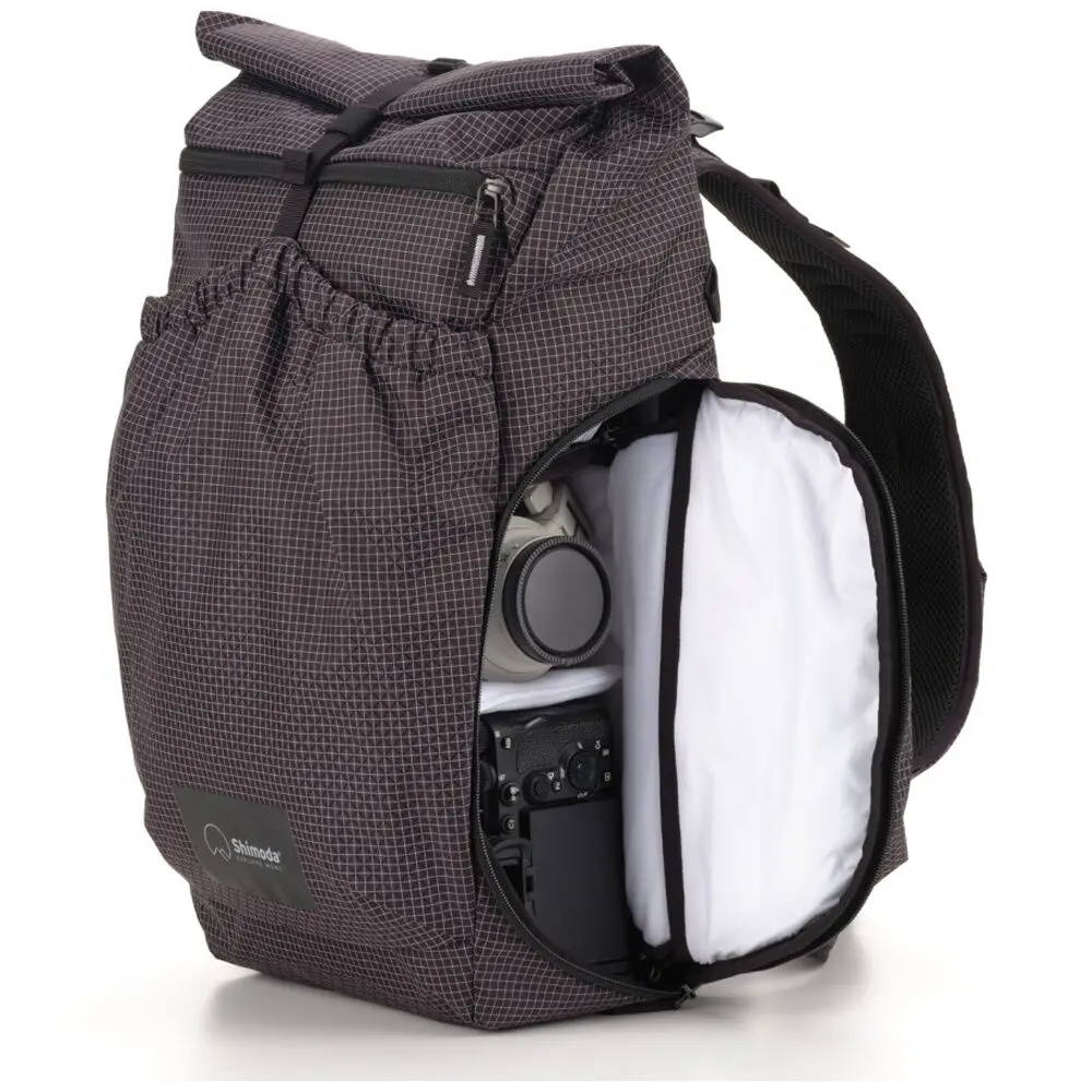 Shimoda Side Lite 22 Backpack Ultralight Modular Access Black/White 2