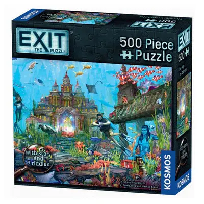 Thames & Kosmos 500Pc Exit The Game The Key To Atlantis Puzzle 1