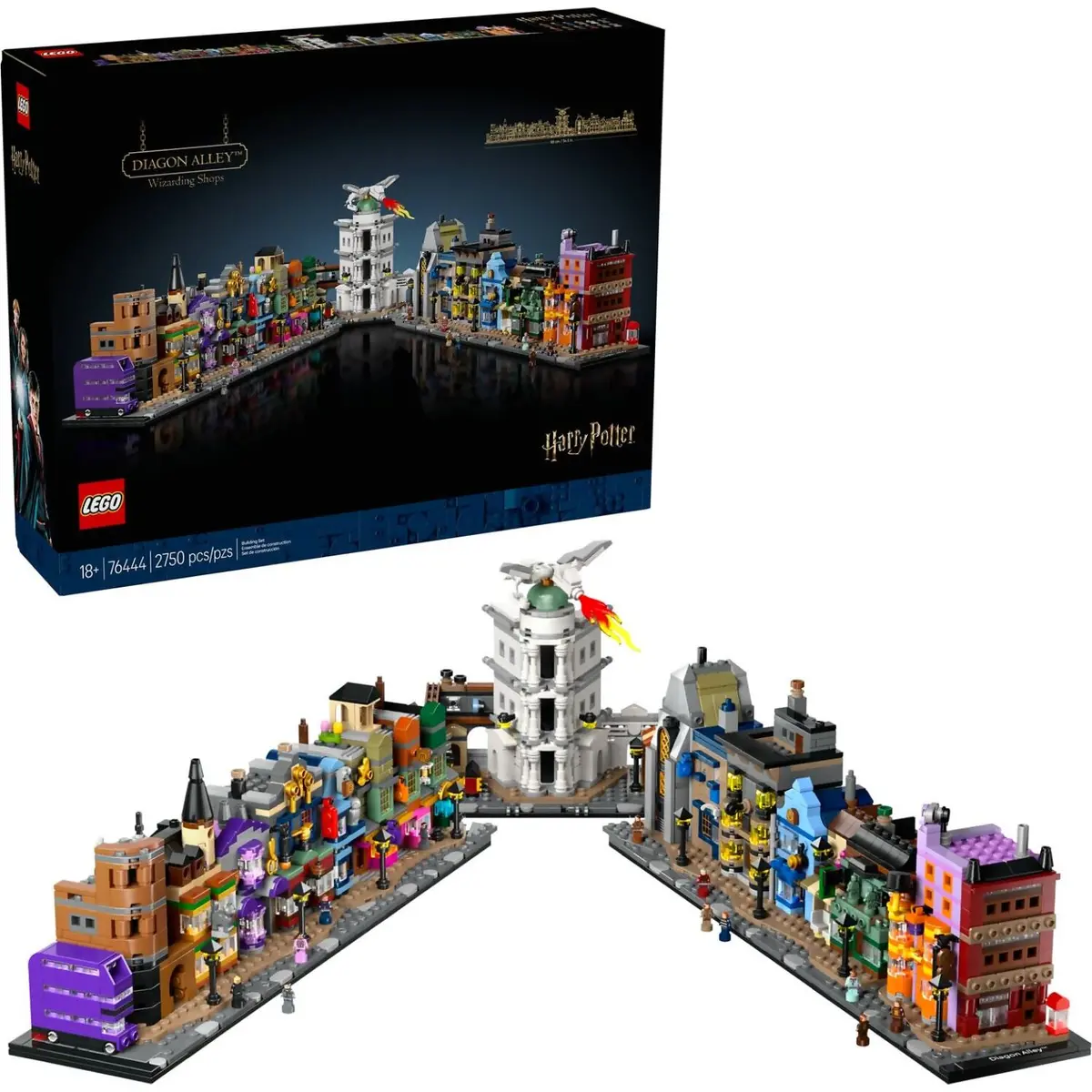 Lego 76444 Diagon Alley™ Wizarding Shops - Harry Potter 1