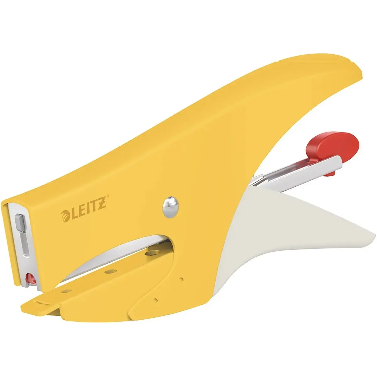 Leitz Cosy Stapling Plier Stapler 15 Sheet Warm Yellow 1