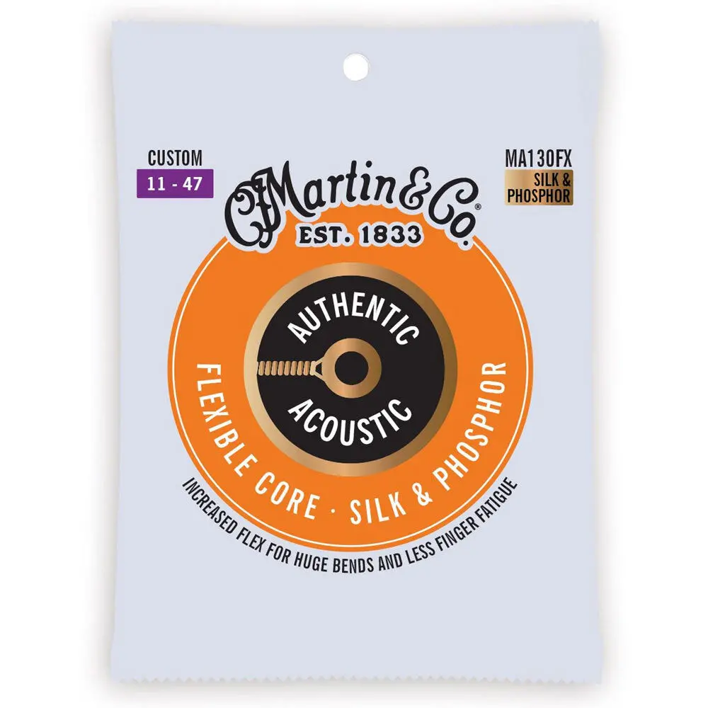 Martin Ma130fx Silk And Steel Acoustic Strings 1