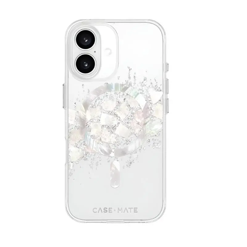Case-Mate Karat Case For Iphone 16 Plus In Touch Of Pearl 1