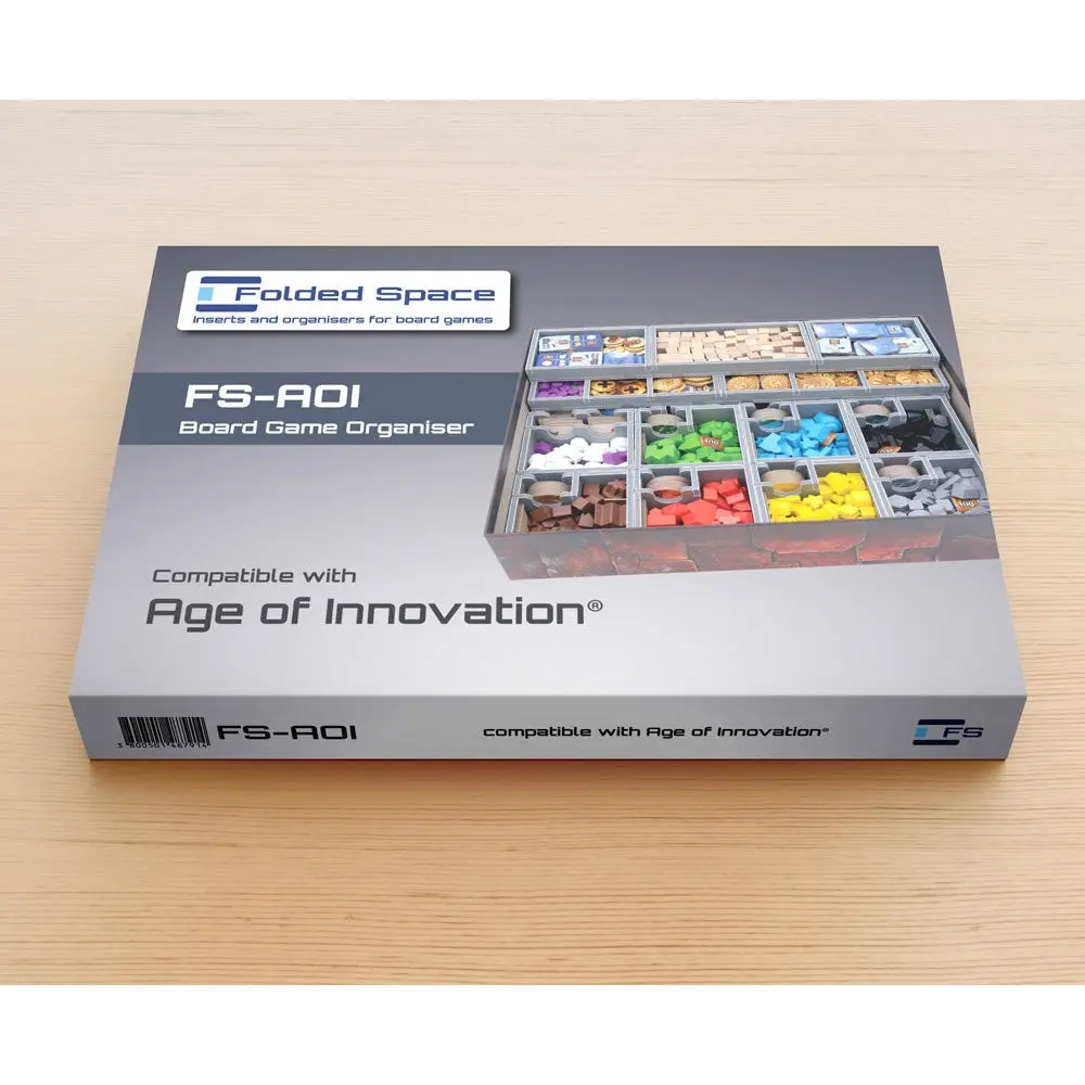 Folded Space Game Inserts - Age Of Innovation 2