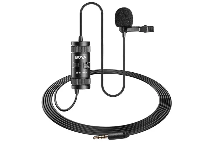 Boya By-M1 Pro Ii Clip-On Omni-Directional Condenser Microphone 1
