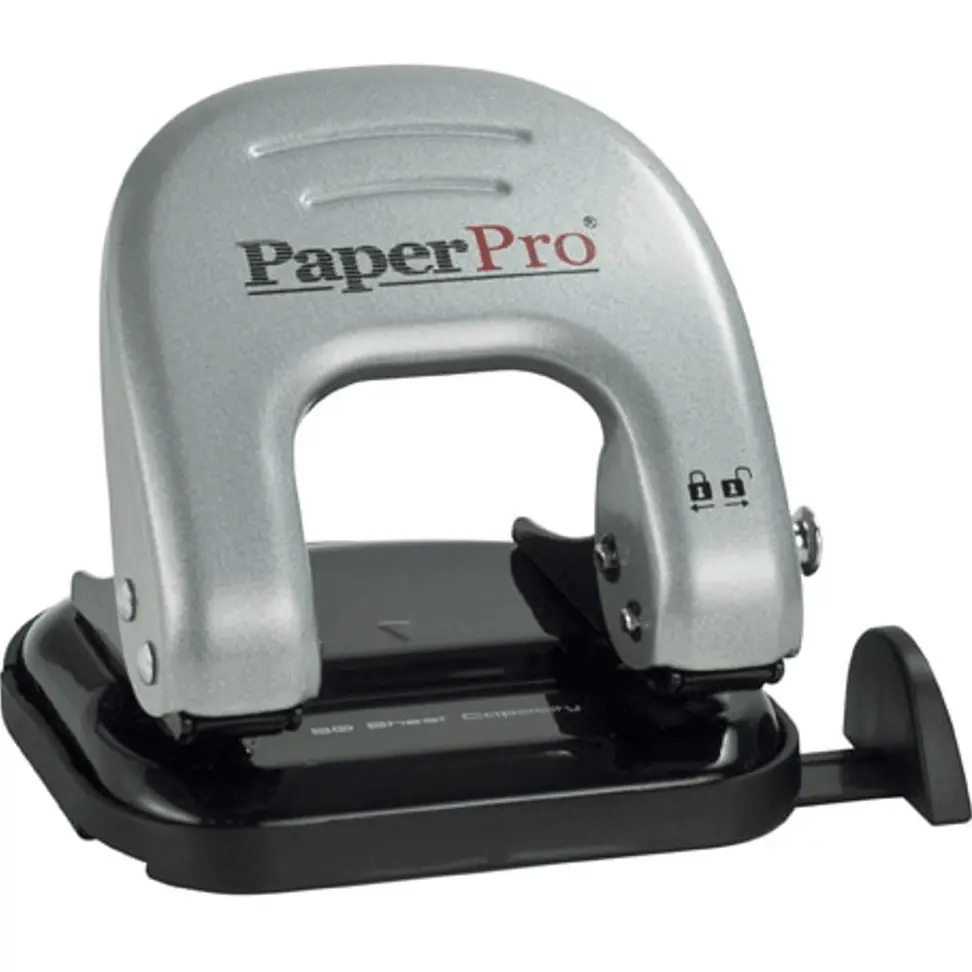 Paperpro Hole Punch 20 Sheet Non-Slip Base Adjustable Guide 23152 1