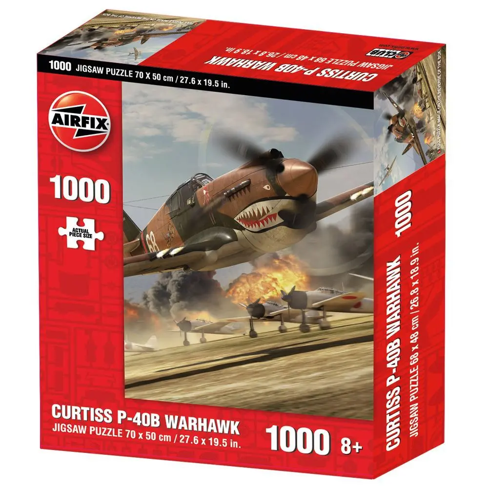 1000Pc Airfix Curtiss P-40B Warhawk 1