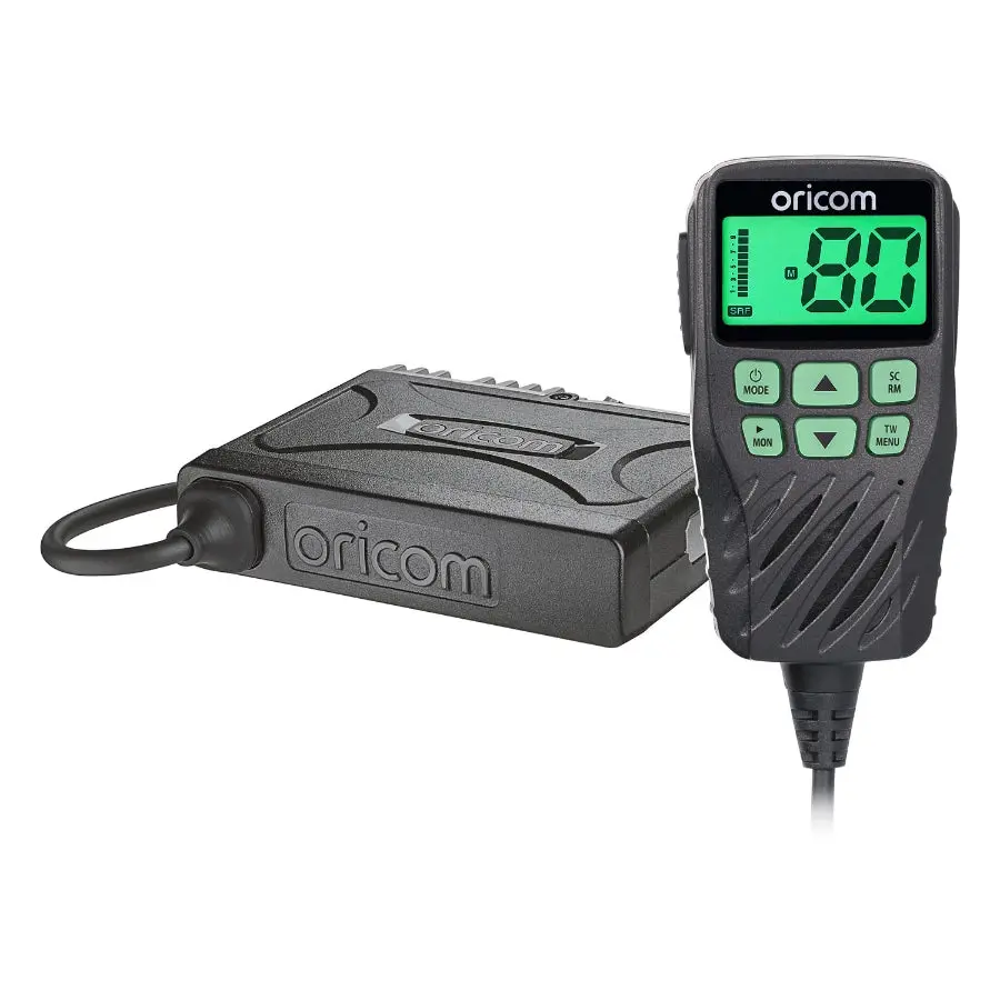 Oricom Uhf360r 5 Watt Uhf Cb Radio With Controller Speaker Mic And Instant Replay 1