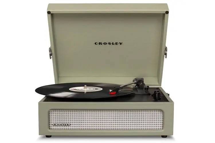 Crosley Voyager Bluetooth Portable Turntable (Sage) 2