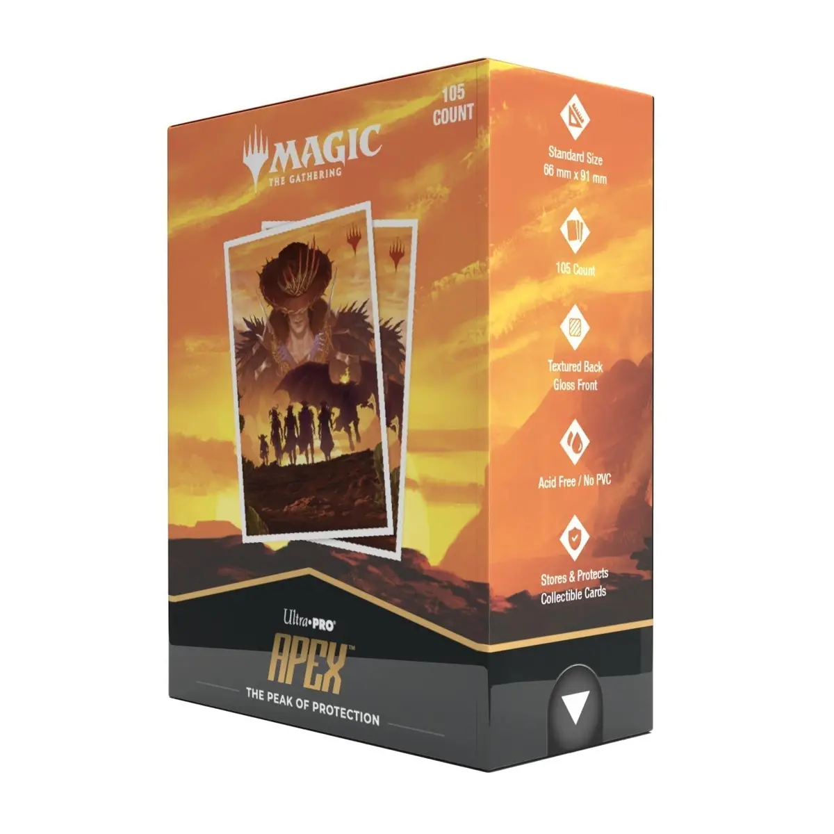 Ultra Pro: Up38370 Outlaws Of Thunder Junction 105Ct Apex Deck Protector Sleeves Z Mtg 1