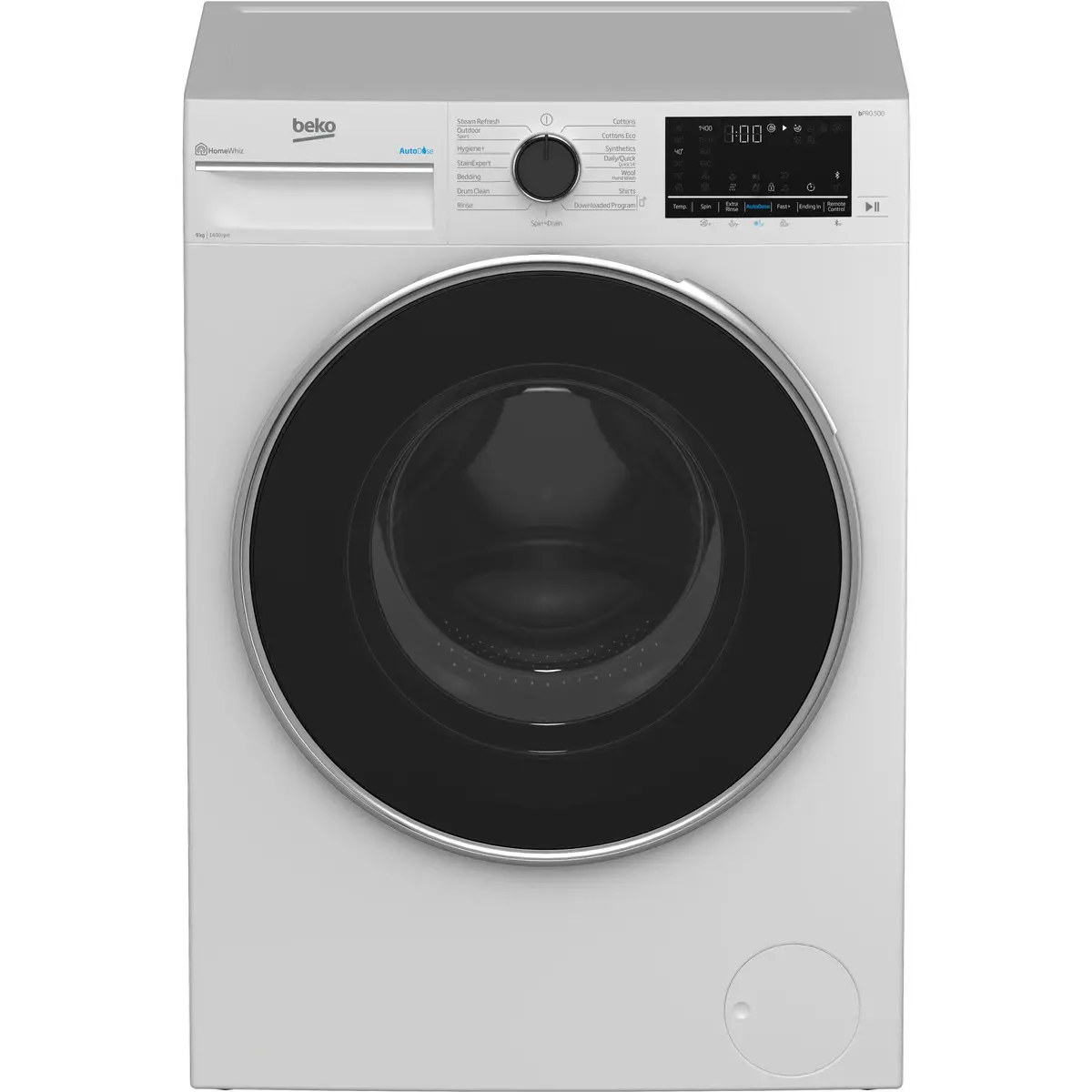 Beko Bflb902adw 9Kg Auto Dose Front Load Washing Machine (White) 1