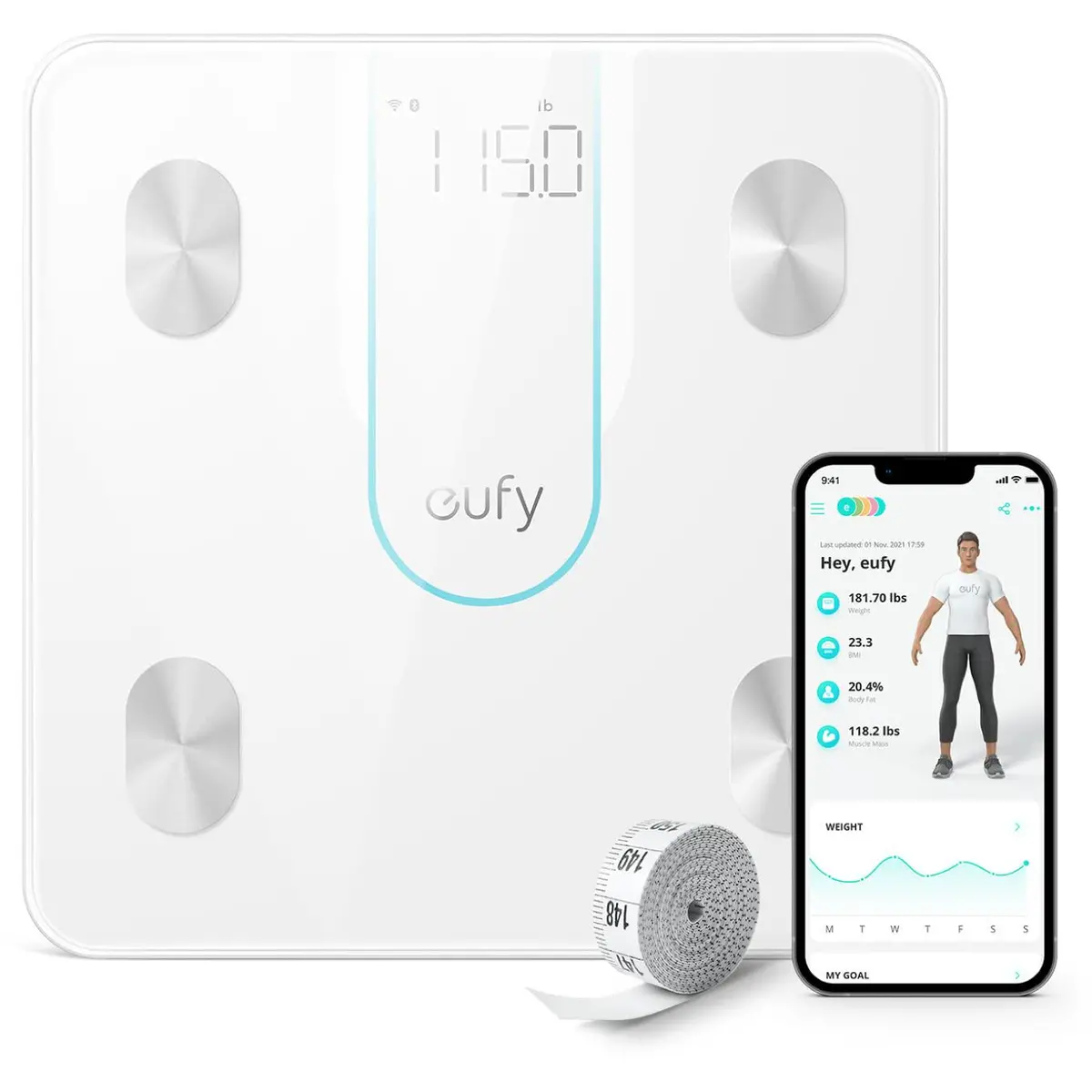 Eufy Smart Scale P2 (White) 1
