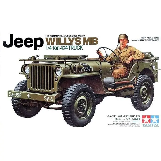 Tamiya 1/35 Jeep Willys Mb 1/4Ton 4X4 Truck 1