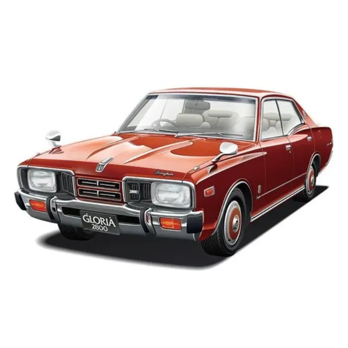 Aoshima 1/24 Nissan P332 Cedric/Gloria 4Ht280e Brougham 78 1