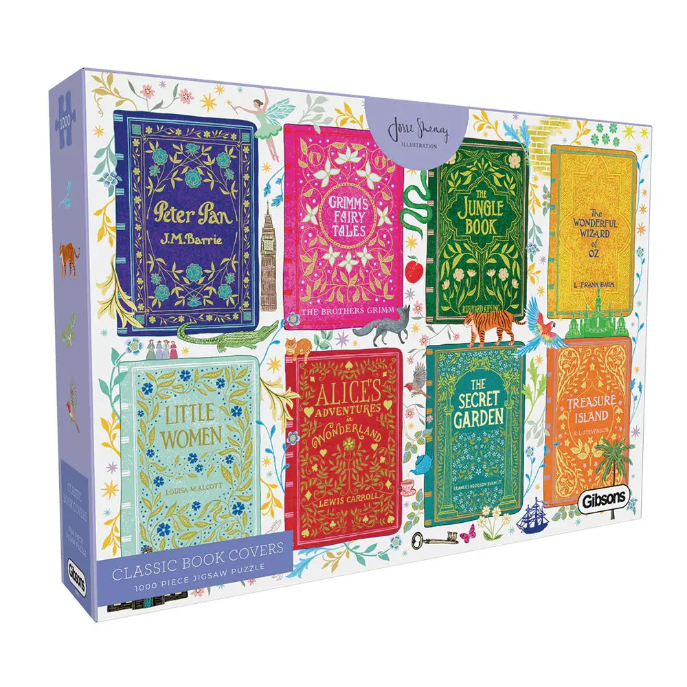 Gibsons 1000Pc Classic Book Covers Puzzle 1
