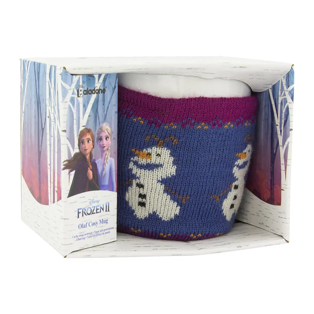Paladone 250Ml Frozen Olaf Cosy Tea Cup Gift With Knit 1