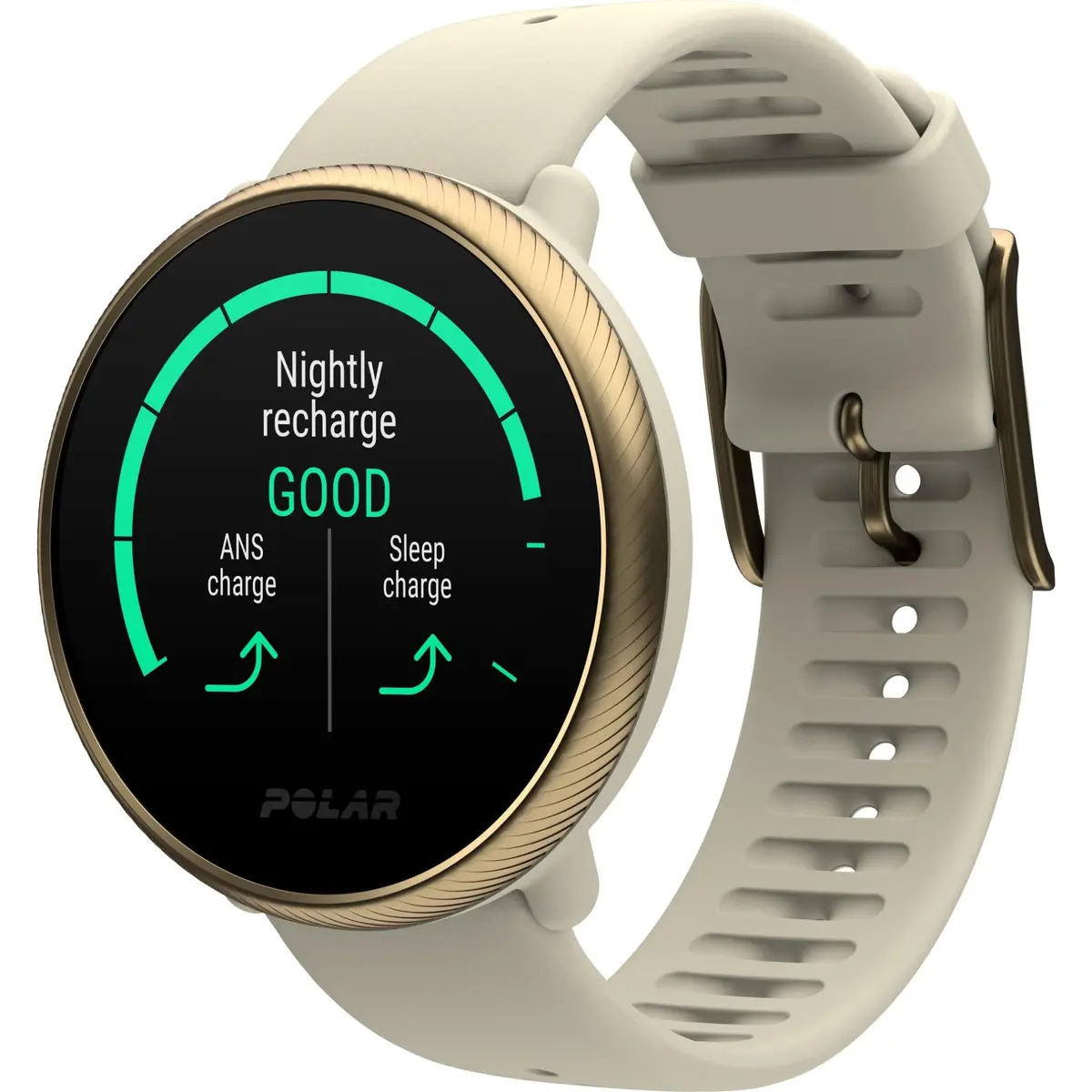 Polar Ignite 2 Fitness Watch (Champagne/Gold) 1