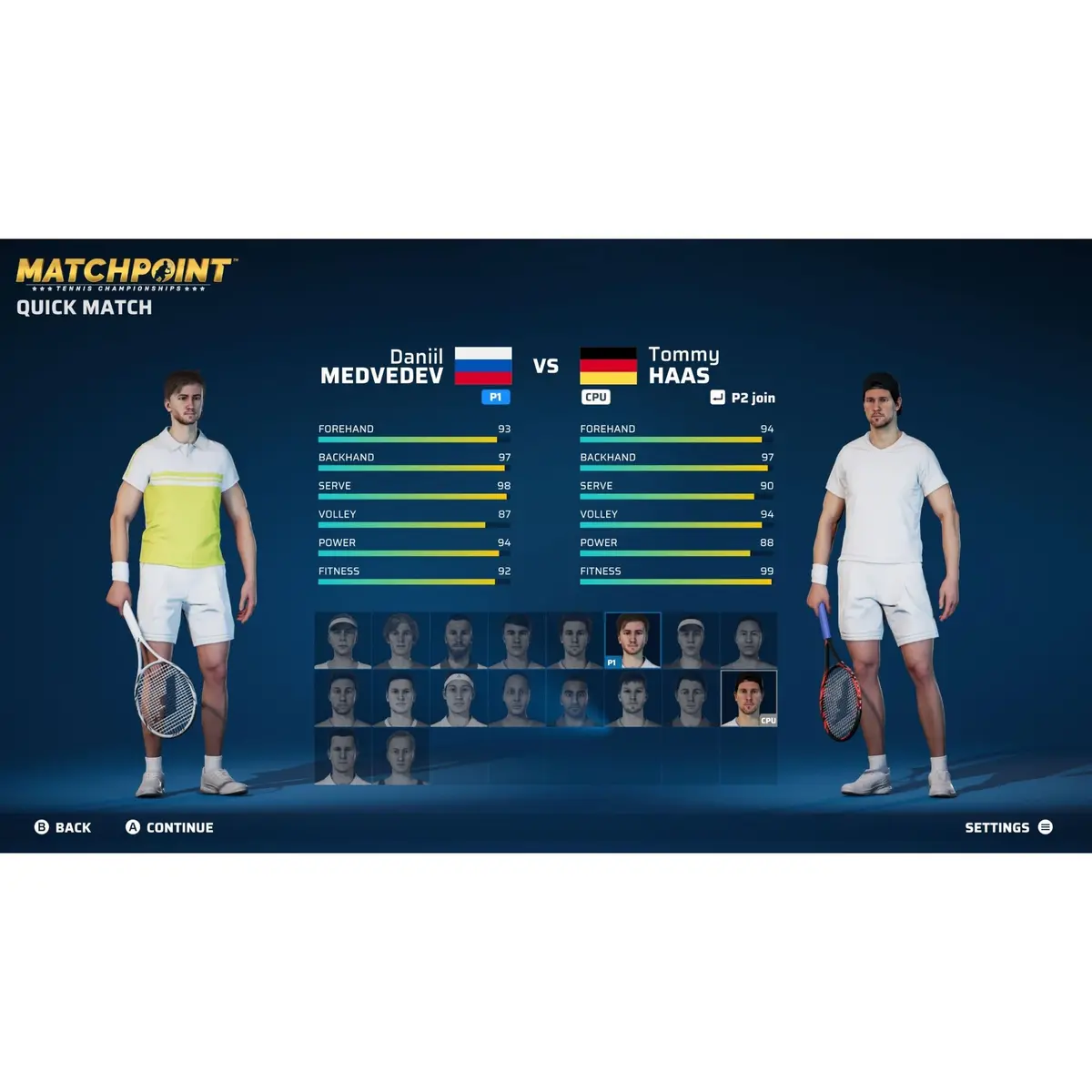 Matchpoint Tennis Championships Legends Edition 2