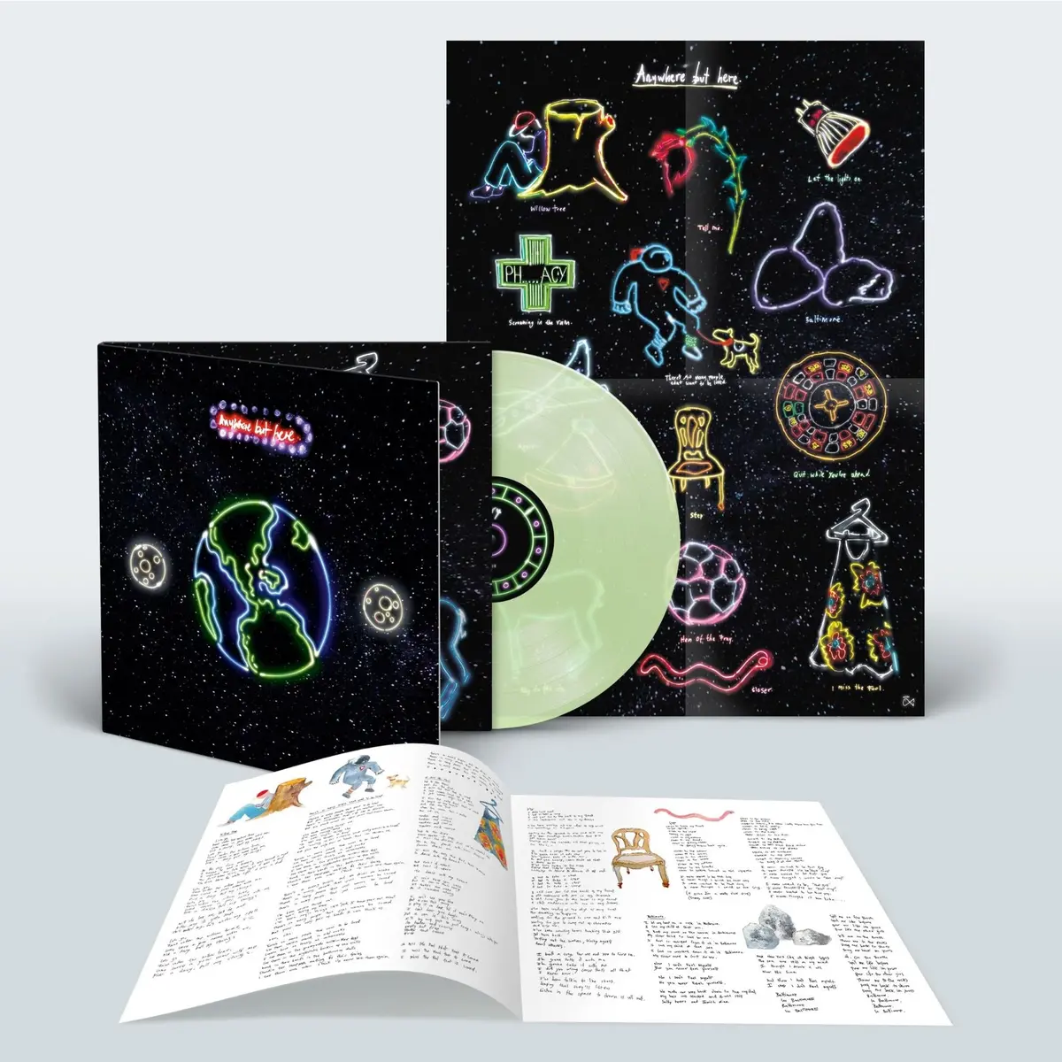 Anywhere But Here (Transparent Bottle Green Vinyl) 1