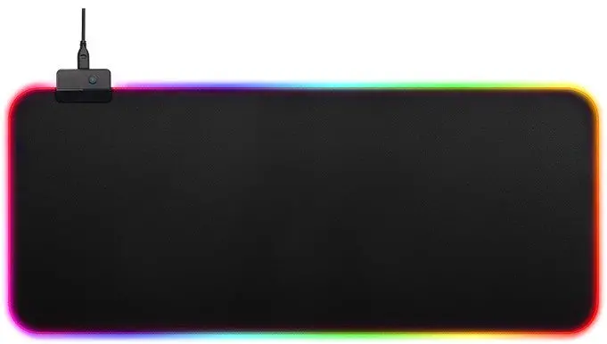 Laser Gaming X-Large Led Gaming Pad (Black) 2