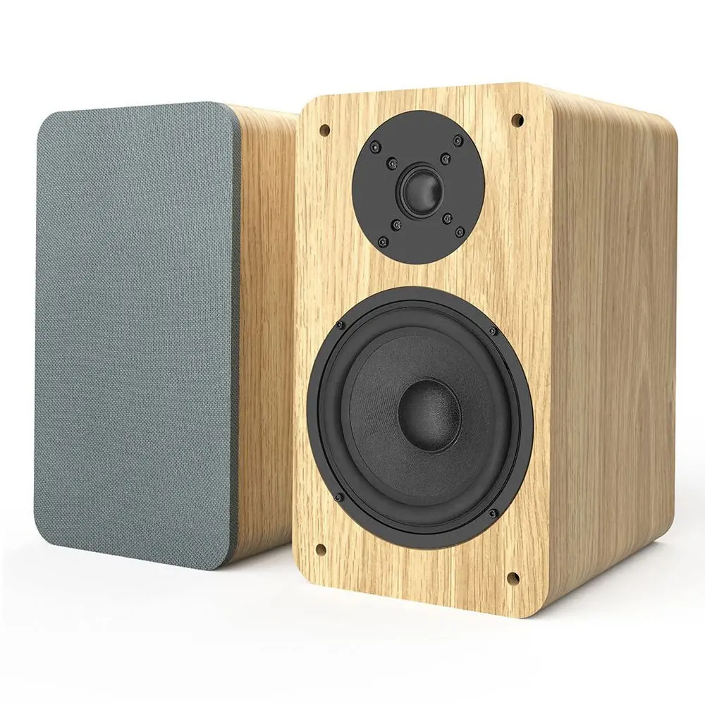 Silcron Purity 2-Way Passive Bookshelf Speakers (Pine) 1