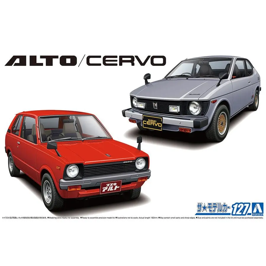 Aoshima 1/20 Suzuki Ss30v Alto/Ss20 Cervo 79 1