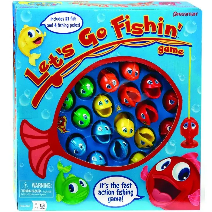 Crown & Andrews Let's Go Fishin' Board Game 1